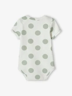 Pack Of 5 Short Sleeve "sunshine" Bodysuits For Babies - Aqua Green -PETIT BATEAU Sales Store pack of 5 short sleeve sunshine bodysuits for babies 8