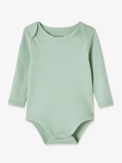 Pack Of 7 Long-Sleeved Bodysuits - Light Pink -PETIT BATEAU Sales Store pack of 7 long sleeved bodysuits 13