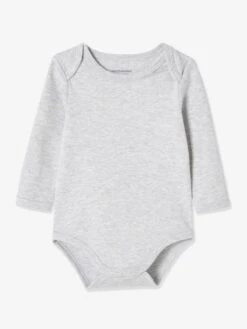 Pack Of 7 Long-Sleeved Bodysuits - Light Pink -PETIT BATEAU Sales Store pack of 7 long sleeved bodysuits 14