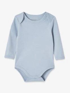 Pack Of 7 Long-Sleeved Bodysuits - Light Pink -PETIT BATEAU Sales Store pack of 7 long sleeved bodysuits 15