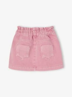 Paperbag Style Skirt For Babies - Rose 6 Paperbag Style Skirt For Babies - Rose -PETIT BATEAU Sales Store paperbag style skirt for babies 1