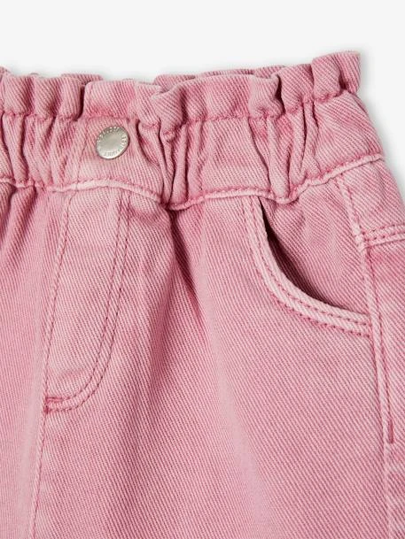 Paperbag Style Skirt For Babies - Rose 5 Paperbag Style Skirt For Babies - Rose - Image 3