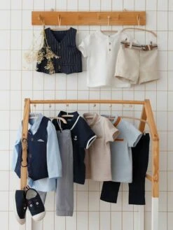 Polo Shirt With Embroidery On The Chest, For Baby Boys - Dark Blue -PETIT BATEAU Sales Store polo shirt with embroidery on the chest for baby boys 6