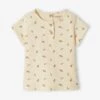 Rib Knit T-Shirt For Babies - Ecru -PETIT BATEAU Sales Store rib knit t shirt for babies 8