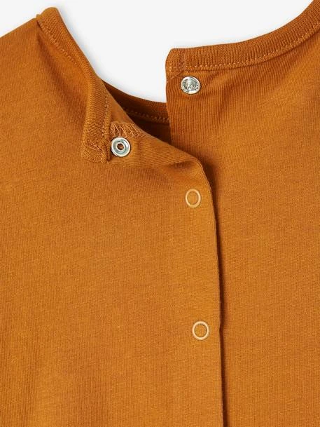 Sailor Bear Top For Babies - Brown Medium Solid With Design 5 Sailor Bear Top For Babies - Brown Medium Solid With Design - Image 3