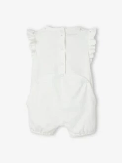 Set Of 2 Fruity Jumpsuits For Babies - Pale Pink -PETIT BATEAU Sales Store set of 2 fruity jumpsuits for babies 3