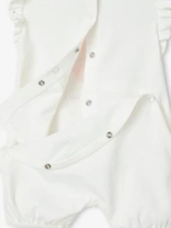 Set Of 2 Fruity Jumpsuits For Babies - Pale Pink -PETIT BATEAU Sales Store set of 2 fruity jumpsuits for babies 5