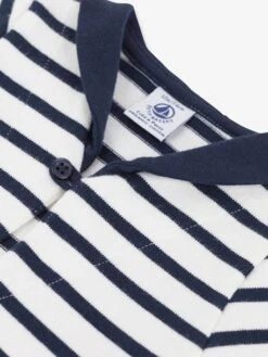 Short Sleeve Dress, By PETIT BATEAU - White -PETIT BATEAU Sales Store short sleeve dress by petit bateau 2