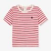 Short Sleeve T-Shirt In Organic Cotton, By PETIT BATEAU - White -PETIT BATEAU Sales Store short sleeve t shirt in organic cotton by petit bateau