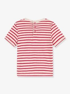 Short Sleeve T-Shirt In Organic Cotton, By PETIT BATEAU - White -PETIT BATEAU Sales Store short sleeve t shirt in organic cotton by petit bateau 2