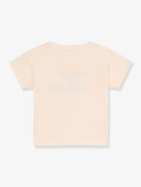 Short Sleeve T-Shirt In Organic Cotton, By PETIT BATEAU - Beige 5 Short Sleeve T-Shirt In Organic Cotton, By PETIT BATEAU - Beige - Image 3