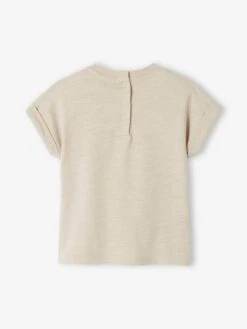 Short Sleeve Turtle T-Shirt For Babies - Beige -PETIT BATEAU Sales Store short sleeve turtle t shirt for babies 3