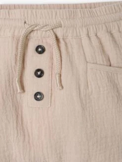 Shorts In Cotton Gauze For Babies - Caramel 10 Shorts In Cotton Gauze For Babies - Caramel -PETIT BATEAU Sales Store shorts in cotton gauze for babies 2