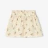 Skirt With Lemon Print, For Babies - Beige Light All Over Printed -PETIT BATEAU Sales Store skirt with lemon print for babies