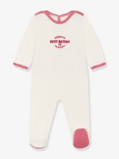 Sleepsuit By PETIT BATEAU - White