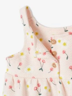 Sleeveless Dress For Babies - Pink Light All Over Printed -PETIT BATEAU Sales Store sleeveless dress for babies 15