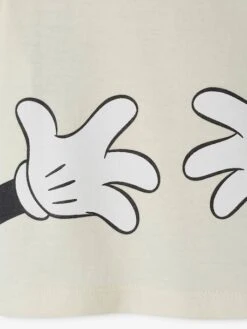 T-Shirt For Baby Boys, Mickey Mouse By Disney® - Ecru -PETIT BATEAU Sales Store t shirt for baby boys mickey mouse by disney 2