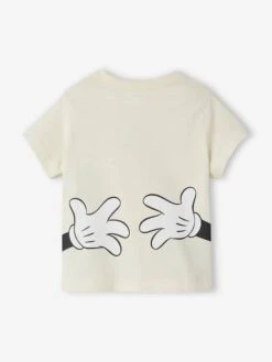 T-Shirt For Baby Boys, Mickey Mouse By Disney® - Ecru -PETIT BATEAU Sales Store t shirt for baby boys mickey mouse by disney 3