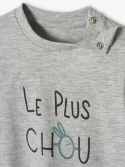 T-Shirt With Print, For Baby Boys - Blue Medium Solid With Design 16 T-Shirt With Print, For Baby Boys - Blue Medium Solid With Design -PETIT BATEAU Sales Store t shirt with print for baby boys 6