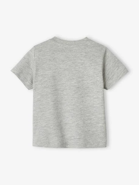 T-Shirt With Print, For Baby Boys - Blue Medium Solid With Design 10 T-Shirt With Print, For Baby Boys - Blue Medium Solid With Design - Image 8