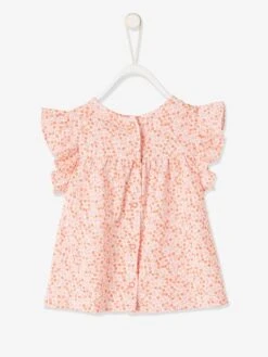 T-Shirt With Printed Flowers, For Babies - Dark Blue/print -PETIT BATEAU Sales Store t shirt with printed flowers for babies 15