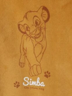 The Lion King By Disney® Velour Sleepsuit For Babies - Yellow Dark Solid With Design -PETIT BATEAU Sales Store the lion king by disney velour sleepsuit for babies 2