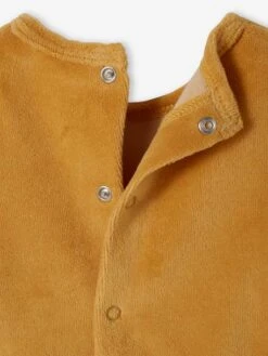 The Lion King By Disney® Velour Sleepsuit For Babies - Yellow Dark Solid With Design -PETIT BATEAU Sales Store the lion king by disney velour sleepsuit for babies 3