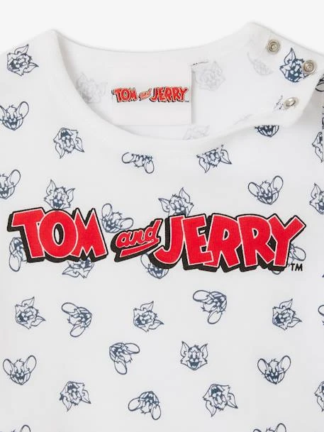 Tom & Jerry® T-Shirt For Babies - White Light All Over Printed 4 Tom & Jerry® T-Shirt For Babies - White Light All Over Printed - Image 2