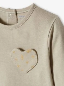 Top With Heart Pocket & Strawberries, For Baby Girls - Light Pink 17 Top With Heart Pocket & Strawberries, For Baby Girls - Light Pink -PETIT BATEAU Sales Store top with heart pocket strawberries for baby girls 15