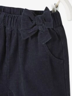 Velour Shorts For Babies - Dark Blue -PETIT BATEAU Sales Store velour shorts for babies 3