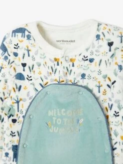 Velour Sleepsuit For Baby Boys, Oeko Tex® - White Light All Over Printed 9 Velour Sleepsuit For Baby Boys, Oeko Tex® - White Light All Over Printed -PETIT BATEAU Sales Store velour sleepsuit for baby boys oeko tex 2
