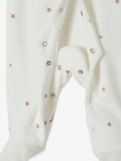 Velour Sleepsuit, Press Studs On The Front, For Babies - White 9 Velour Sleepsuit, Press Studs On The Front, For Babies - White -PETIT BATEAU Sales Store velour sleepsuit press studs on the front for babies 3